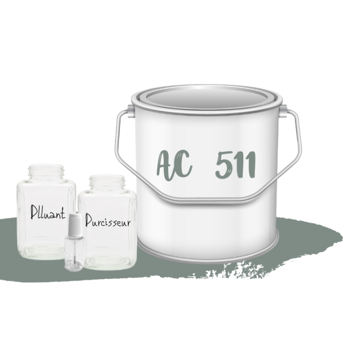 Kit de peinture Vert Embrun AC511 voiture complète