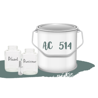 Kit de peinture Vert Agave AC514 voiture complète