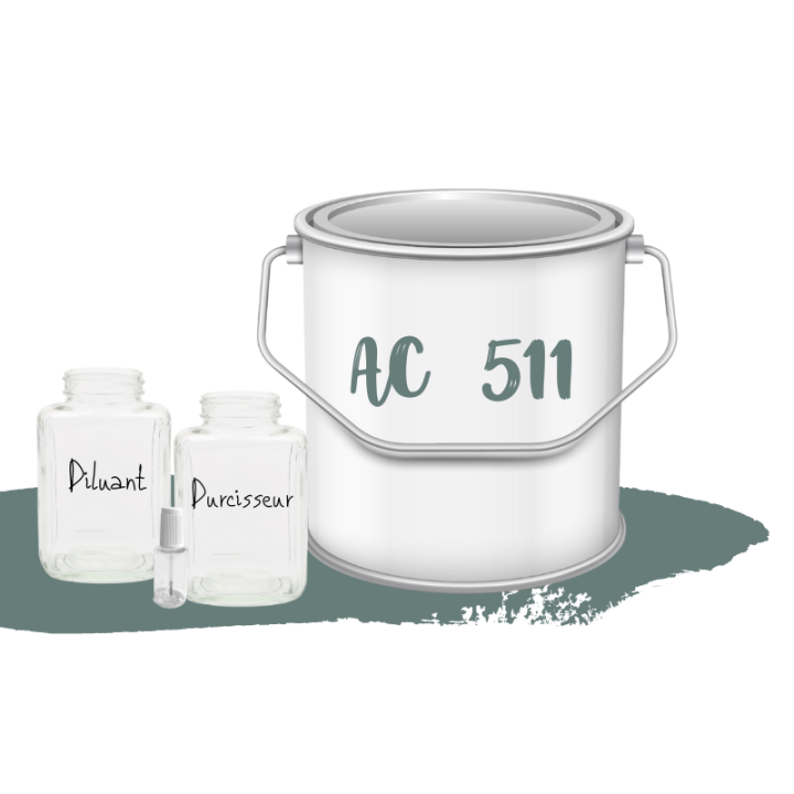 Kit de peinture Vert Cactée AC513 voiture complète