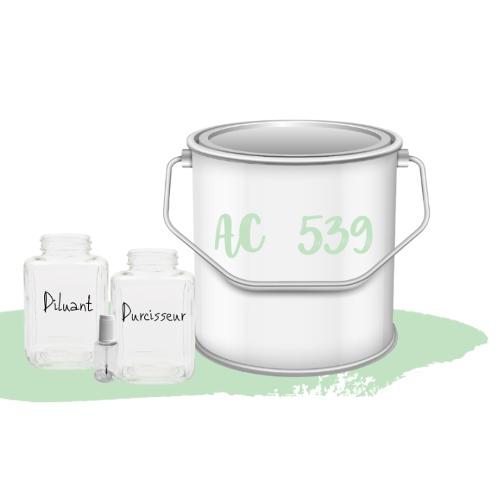 Kit de peinture Vert jade AC539 voiture complète