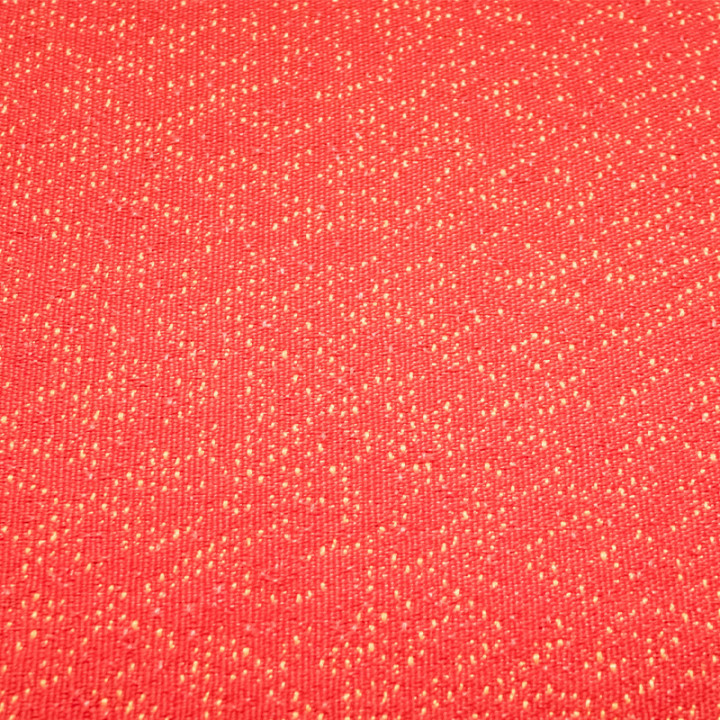 Garnitures banquettes AV + AR 2CV AZAM ENAC diamanté rouge