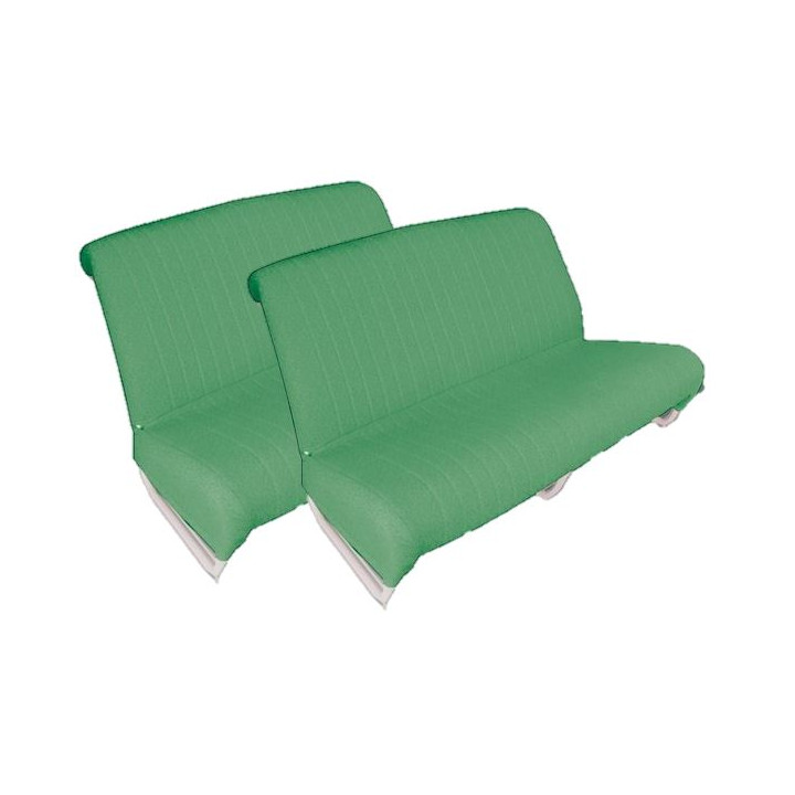 Garnitures 2 banquettes vert diamanté Ami 6 1961 à 1969