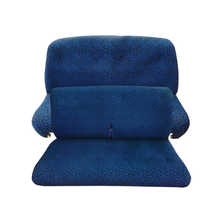 Garnitures AMI6 2 banquettes feuille de houx bleu