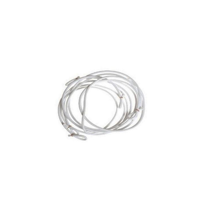 Élastique blanc x3 pour bâches de Méhari