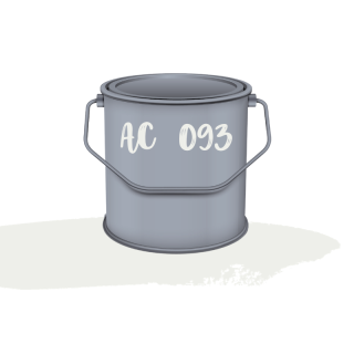 Pot de 1 kg peinture Blanc Cygne 2CV 1970 AC093