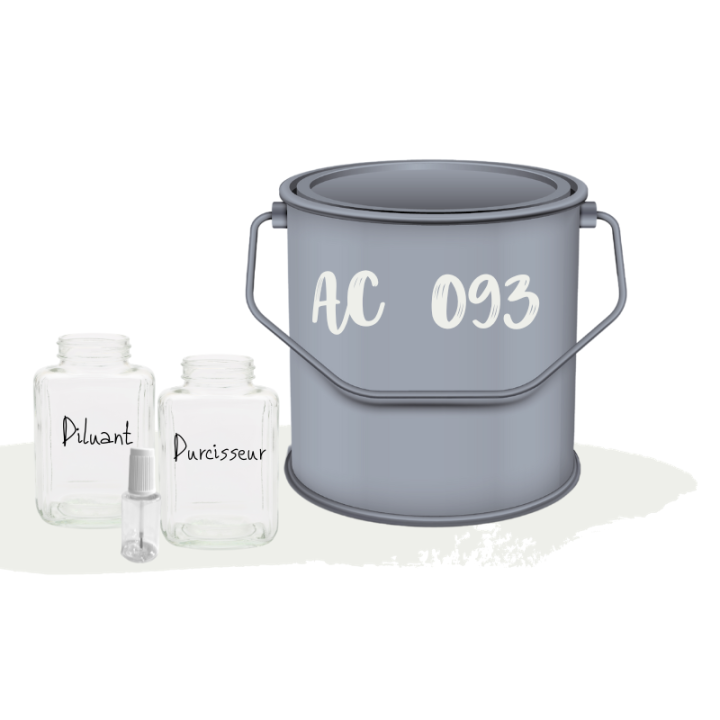 Kit de peinture Blanc Cygne AC093 voiture complète