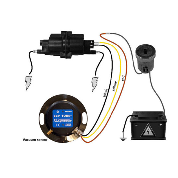 Allumage électronique 12V 435 602 652cm³ 123 ignition bluetooth