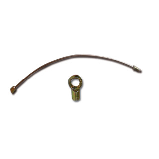 Canalisation frein AR du flexible au cylindre de roue AZ 1952-07/1964