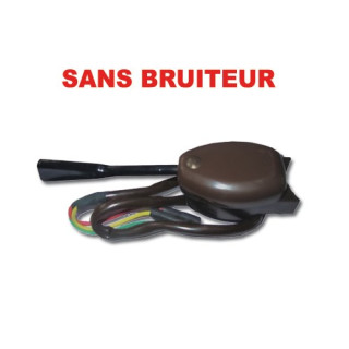 Commodo clignotant MARRON sans bruiteur 2CV Méhari - 12V