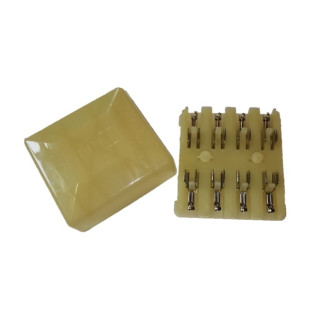 Porte fusibles 4 emplacements beige