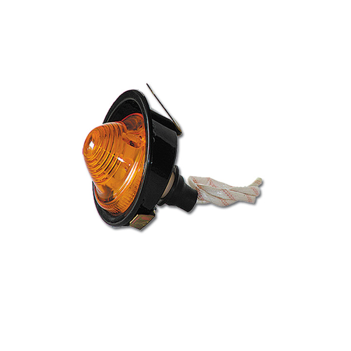 Clignotant AV D 2CV complet support noir