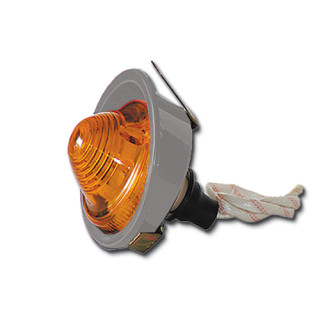 Clignotant AV G 2CV complet support gris