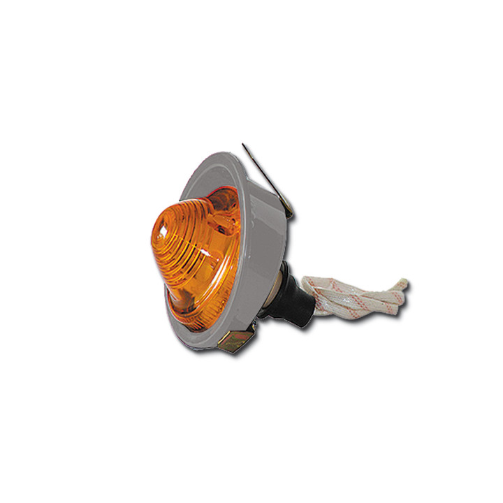 Clignotant AV G 2CV complet support gris