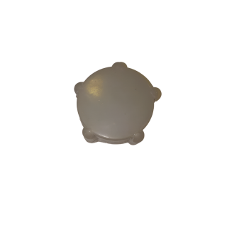 Caoutchouc molette de phare/volet d'air 2CV gris