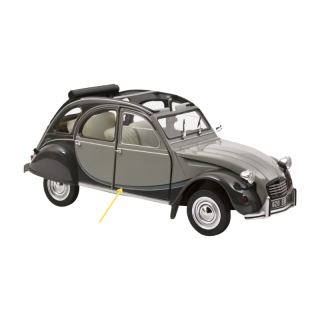 Ensemble adhésif 2CV Charleston grise 07/1983 - 07/1984