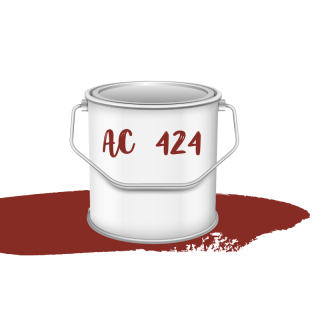 Pot de 1 kg peinture Rouge De Rio 2CV 1972 à 1975 AC424
