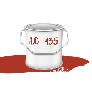 Pot de 1 kg peinture Rouge Geranium 2CV 1978 AC435
