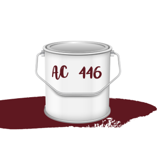 Pot de 1 kg peinture Rouge Delage Charleston 1981 à 1990 AC446 GKB EKA