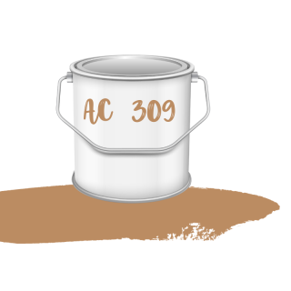 Pot de 1 kg peinture Beige Antillais 2CV 1963 AC309