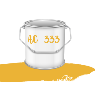 Pot de 1 kg peinture Jaune Mimosa 2CV 1979 à 1980 AC333