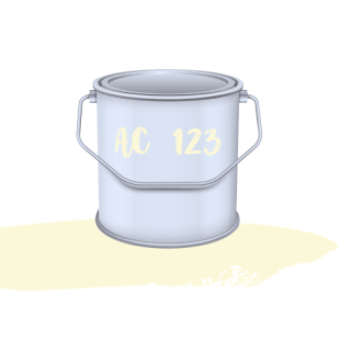 Pot de 1 kg peinture de jante Ivoire Clair AC123