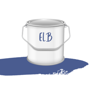 Pot de 1 kg peinture bleu Uzès ELB