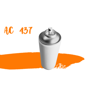 Bombe peinture Mandarine AC437 2CV