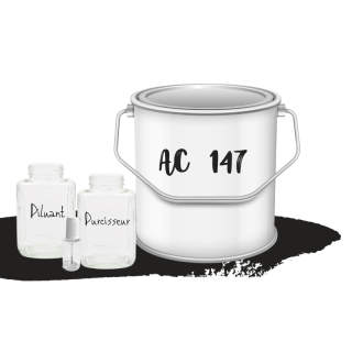 Kit de peinture Gris Typhon AC147 voiture complète