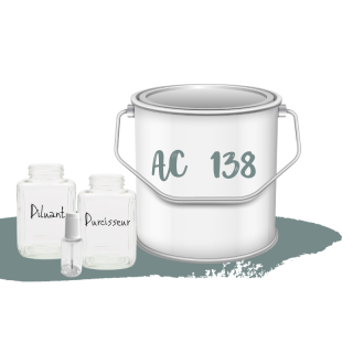 Kit de peinture Gris Dandy AC138 voiture complète