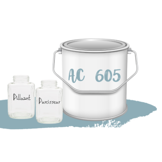 Kit de peinture Bleu Monté Carlo AC605 voiture complète