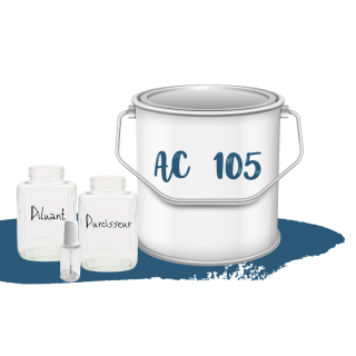 Kit de peinture Bleu Ardoise AC105 voiture complète