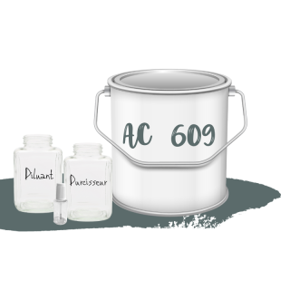 Kit de peinture Bleu Névé AC609 voiture complète