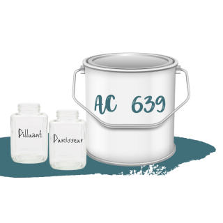 Kit de peinture Bleu Lagune AC639 voiture complète