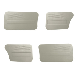 Panneaux de porte skaï gris AMI 6 (lot)