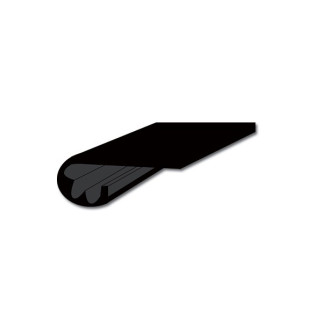 Bourrelet noir pour tablette 2CV (1 m)
