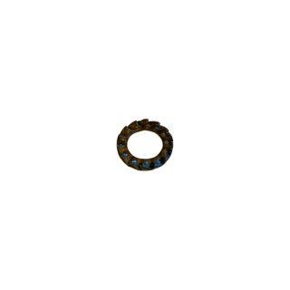 Rondelle éventail plate zinguée M7