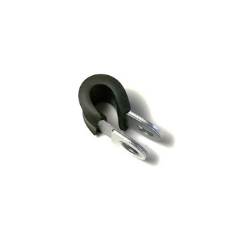 Collier fixation protection caoutchouc faisceau