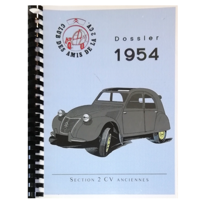 Dossier 2CV 1954