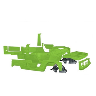 Kit carrosserie complet Méhari NM vert Tibesti