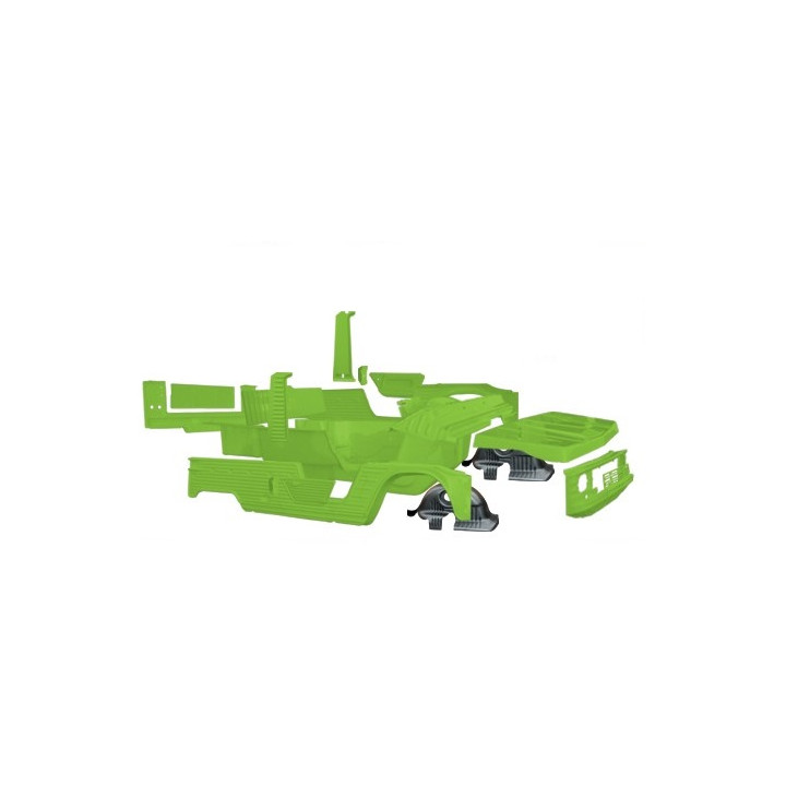 Kit carrosserie complet Méhari NM vert Tibesti