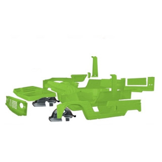 Kit carrosserie complet Méhari AM Vert Tibesti