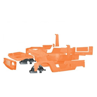 Kit carrosserie complet Méhari AM Orange Kirghiz