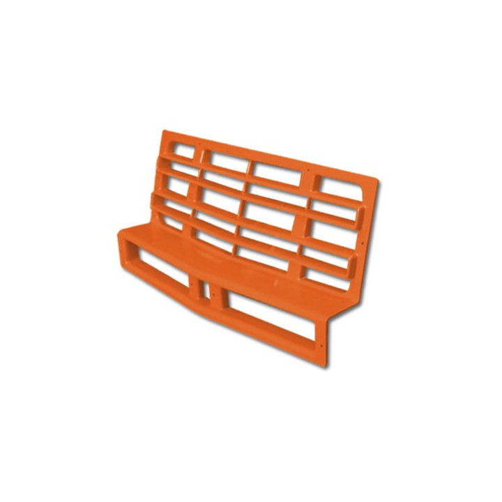 Grille de calandre de Méhari orange Kirghiz