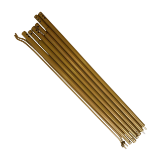 Ensemble des petites barres d'armature de Méhari