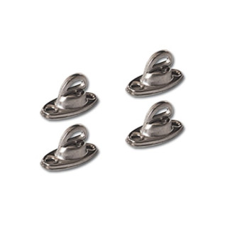 Kit de 4 tourniquets + rivets et rondelles pour montant Méhari