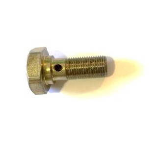 Raccord flexible de frein à la canalisation sur bras AR 2CV