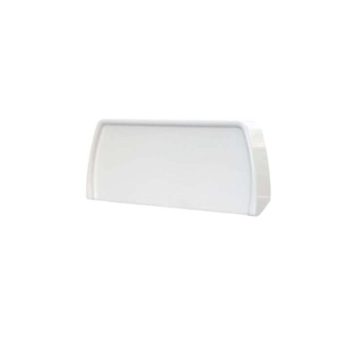 Support compteur trapézoïdal Méhari blanc
