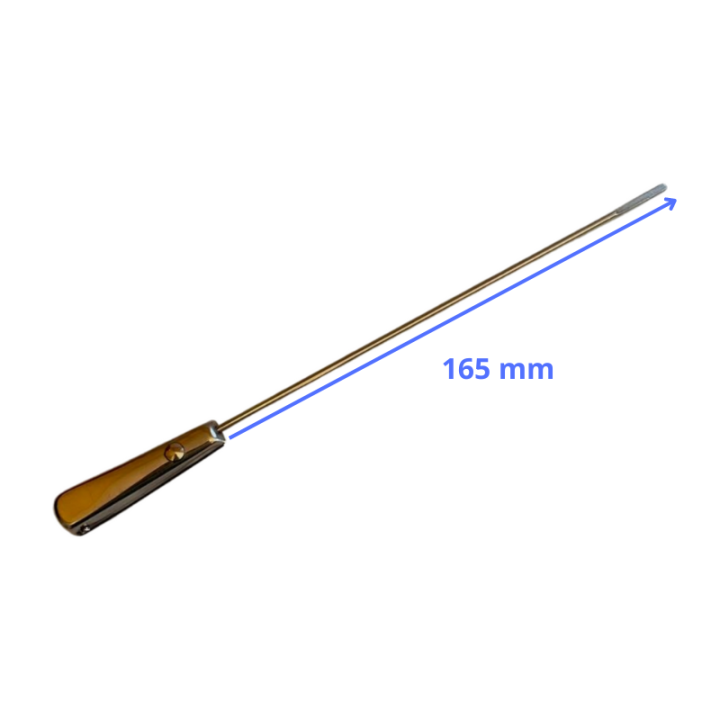 Bras essuie-glace inox 2CV fixation ronde-  x1