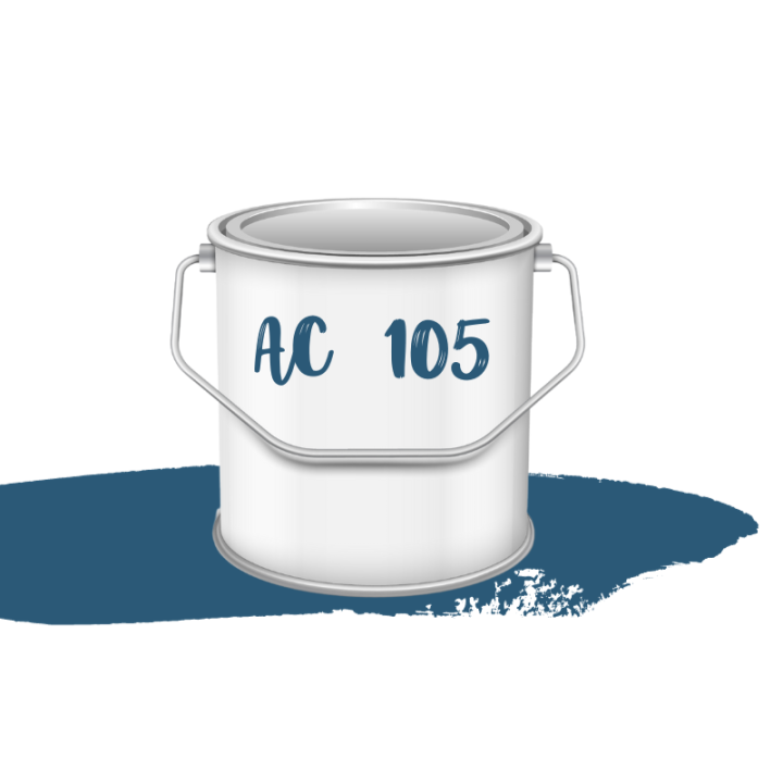 Pot de 1 kg peinture Bleu Ardoise 2CV 1965 AC105