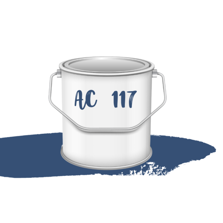 Pot de 1 kg peinture Bleu Brouillard 2CV 1966 AC117